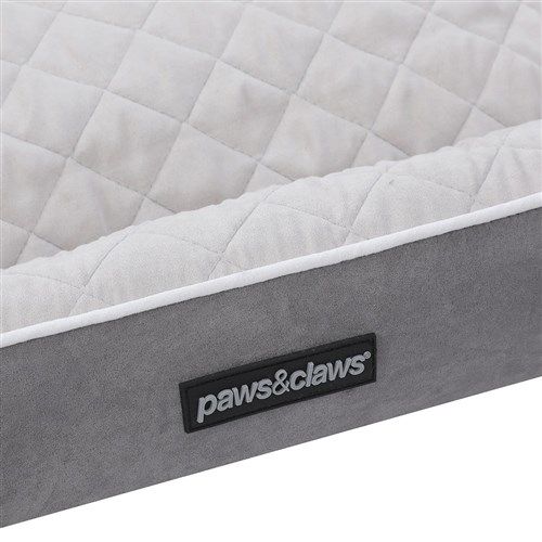 SELF WARMING WALLED BED GREY