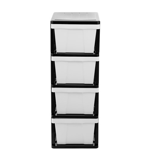 MEGA 4 DRAWER PLASTIC CABINET