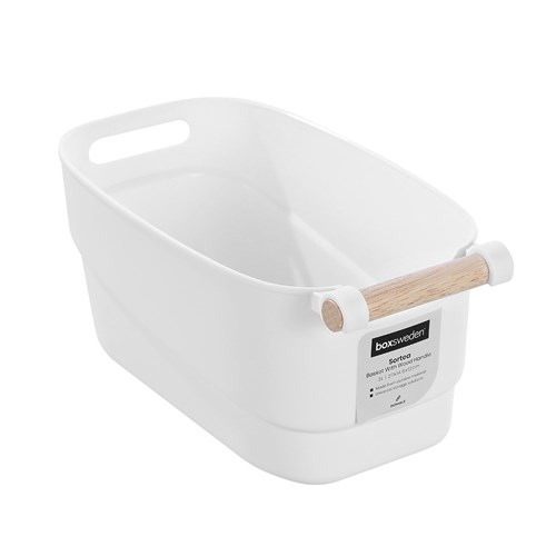 SORTEA BASKET WOOD HANDLE 3L