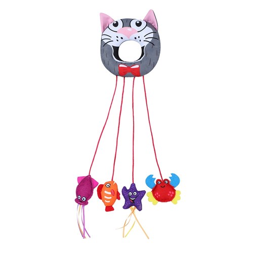 CARA CAT DOOR HANGING DANGLER