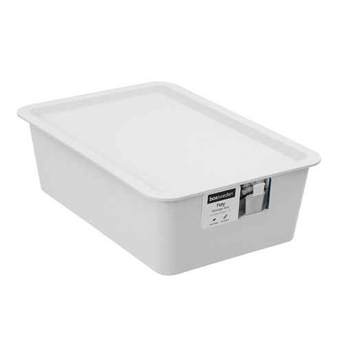 TIDY STORAGE BOX LIDDED 7L