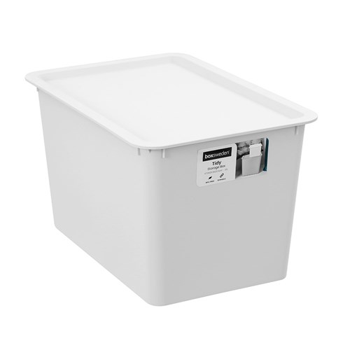 TIDY STORAGE BOX LIDDED 20L
