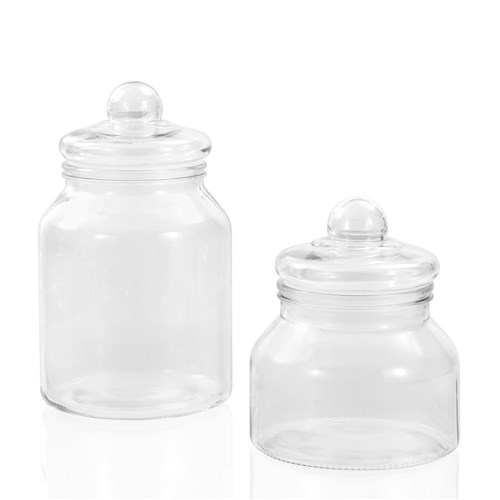 COOKIE GLASS JAR 1.7L