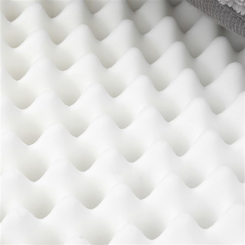 ORTHOPEDIC PET BED GREY SUEDE