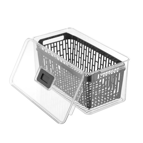 CRYSTAL VEGETABLE STORER 4L