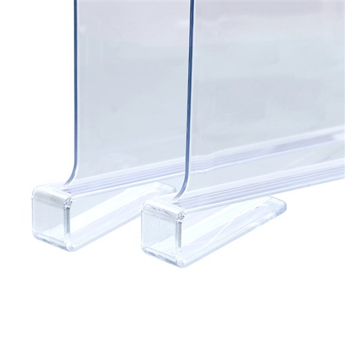 CRYSTAL SHELF DIVIDERS 2PC