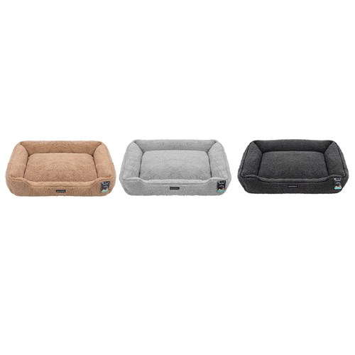 SHERPA WALLED PET BED LGE