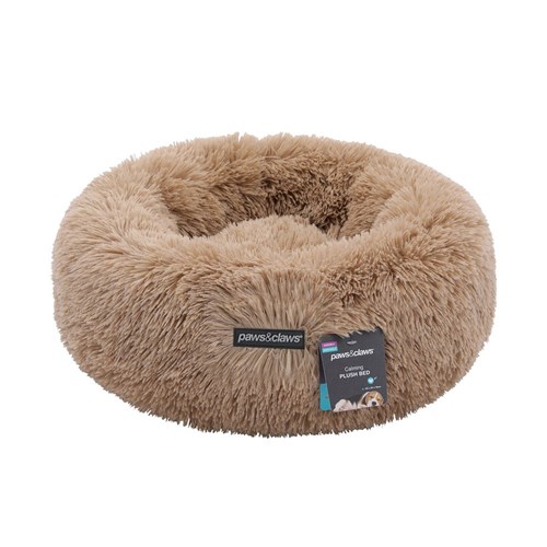 CALMING PLUSH BED CAMEL SMALL