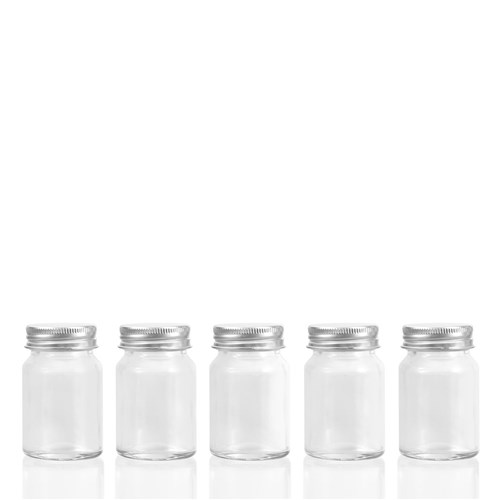 CAPRI GLASS MINI ROUND JAR