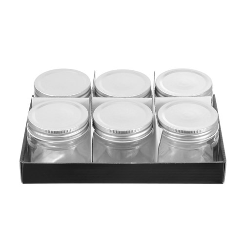 CAPRI GLASS PRESERVE JAR 200ML