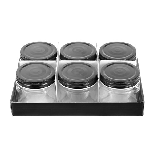 CAPRI GLASS PRESERVE JAR 200ML