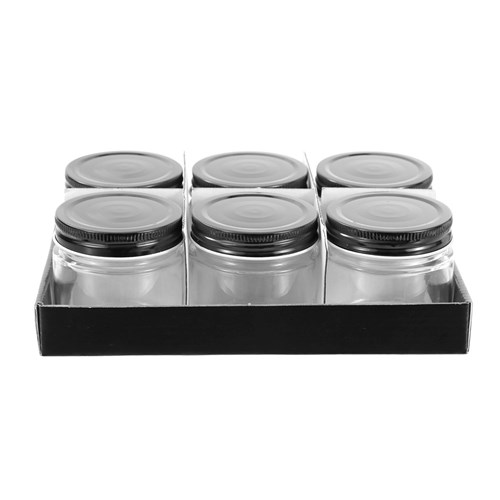 CAPRI GLASS PRESERVE JAR 200ML