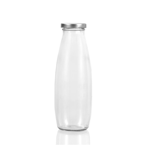 GLASS MILK BOTTLE 450ML