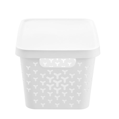 STAR BASKET LIDDED 16L