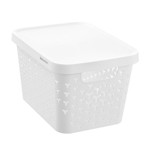 STAR BASKET LIDDED 16L