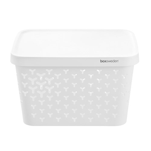 STAR BASKET LIDDED 16L