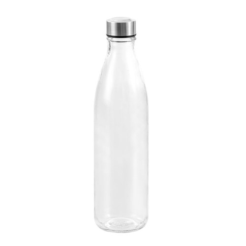 GLASS WATER BOTTLE 1L