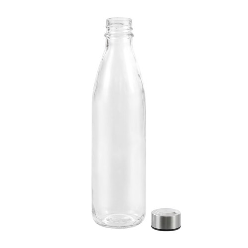 GLASS WATER BOTTLE 1L