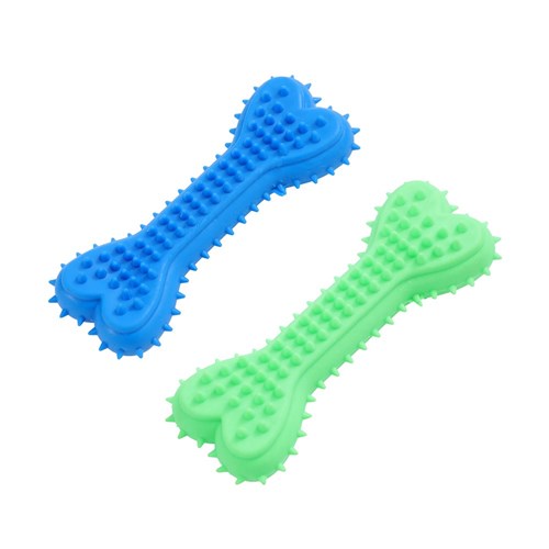 TPR SPIKEY BONE PET TOY