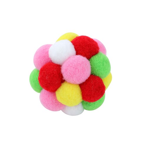 POMPOM CAT TOY 6CM