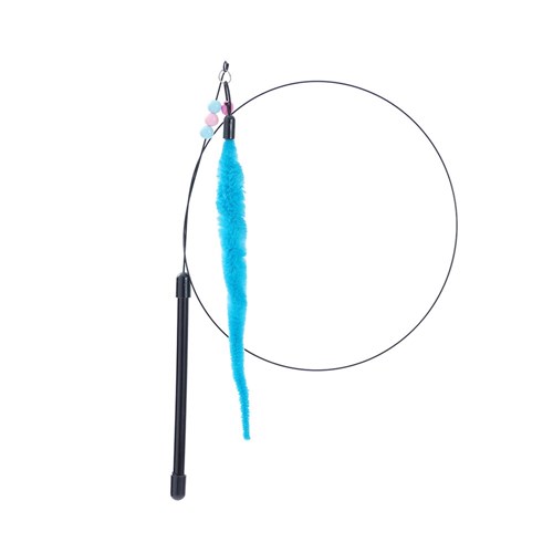 SPRINGY PLUSH CAT DANGLER 90CM