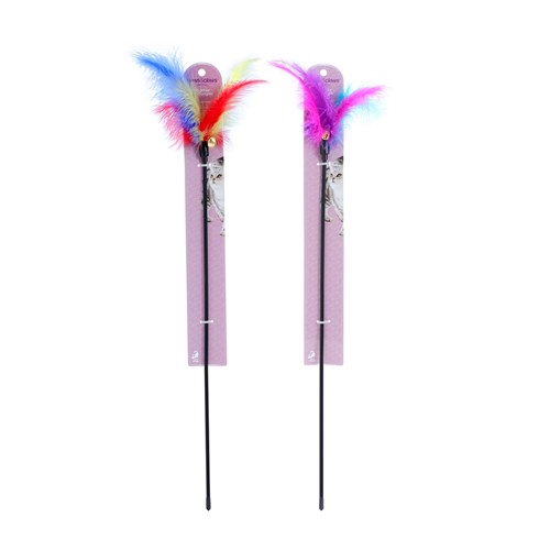 FEATHER CAT TEASER 60CM