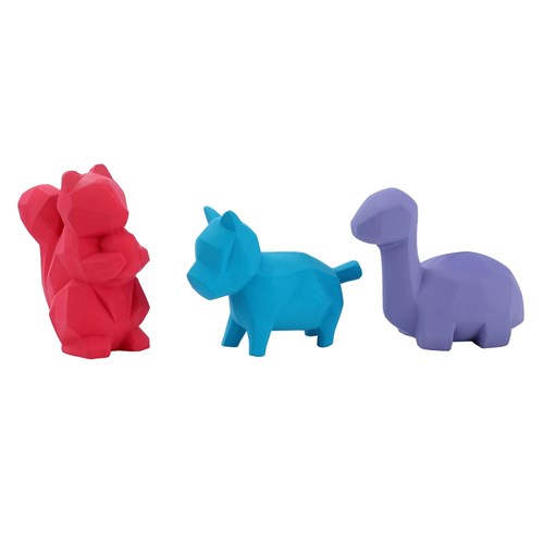 GEO LATEX SQUEAKY ANIMALS