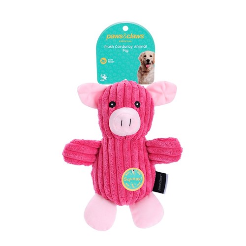 PLUSH CORDUROY ANIMALS