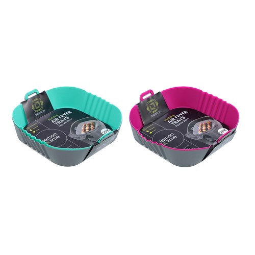 SILICONE AIR FRYER TRAY 2PK