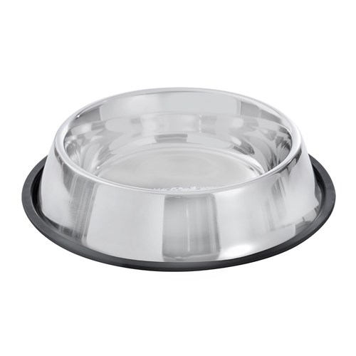 STAINLESS STEEL PET BOWL BLACK