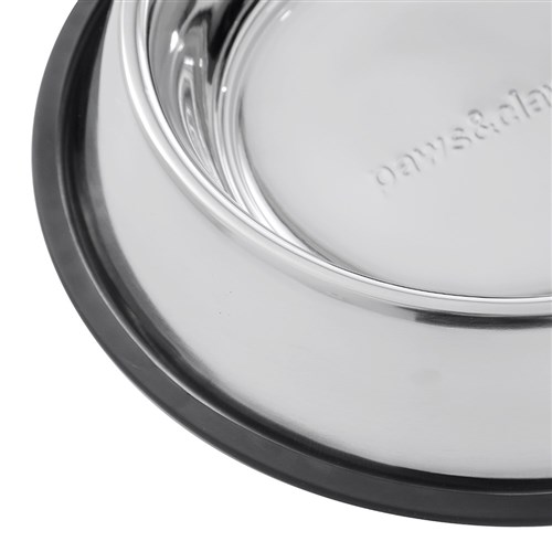 STAINLESS STEEL PET BOWL BLACK