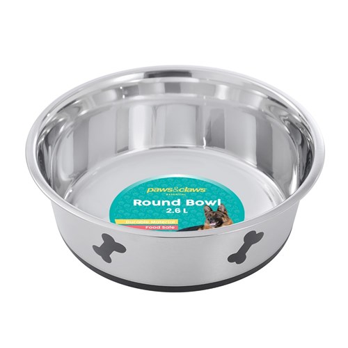 S/STEEL ANTI-SLIP BOWL 2.6L