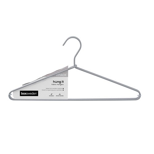 HANGIT FABRIC HANGERS 3PK