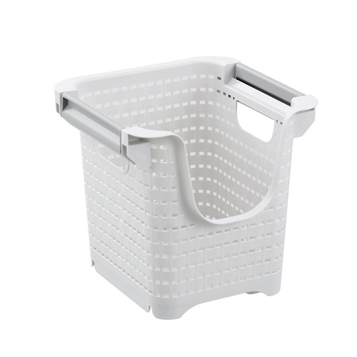 WOVEN STACKABLE BASKET