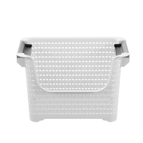 WOVEN STACKABLE BASKET