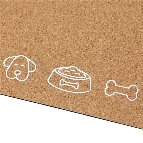 CORK FEEDING MAT BONE