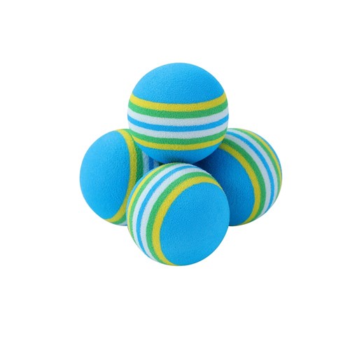 FOAM BALLS CAT TOY 4PK