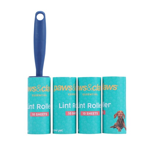 LINT ROLLER WITH 3 REFILLS