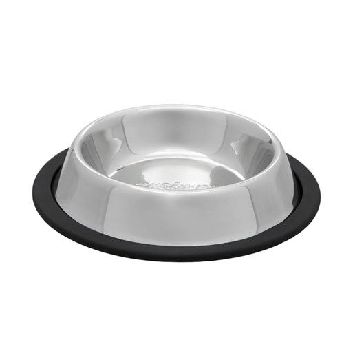 STAINLESS STEEL PET BOWL BLACK