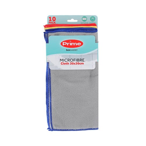 PRIME MICROFIBRE CLOTHS 10PK