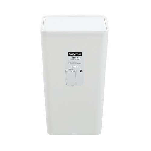 TOUCH SWING BIN SQUARE 7.5L