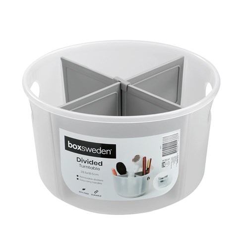 DIVIDED TURNTABLE 28.5X18.5CM