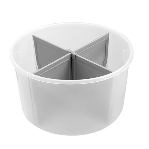 DIVIDED TURNTABLE 28.5X18.5CM