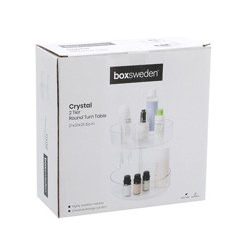 CRYSTAL ROUND TURN TABLE