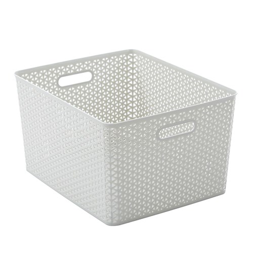 WICKER STORAGE BASKET MEGA 52L