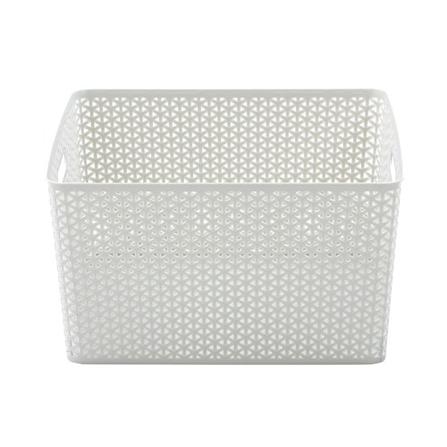 WICKER STORAGE BASKET MEGA 52L