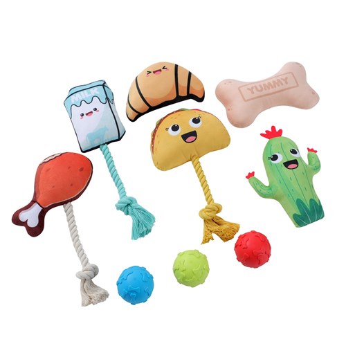 TUG 'N PLAY 3PK PLUSH + TPR