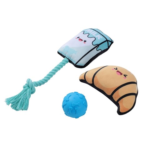 TUG 'N PLAY 3PK PLUSH + TPR