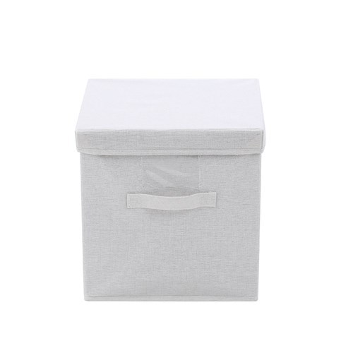KLOSET LINEN STORAGE BOX W/LID