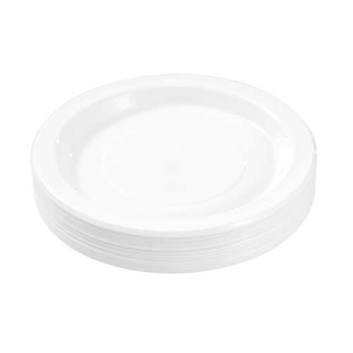 REUSABLE PLASTIC SERVING PLATE